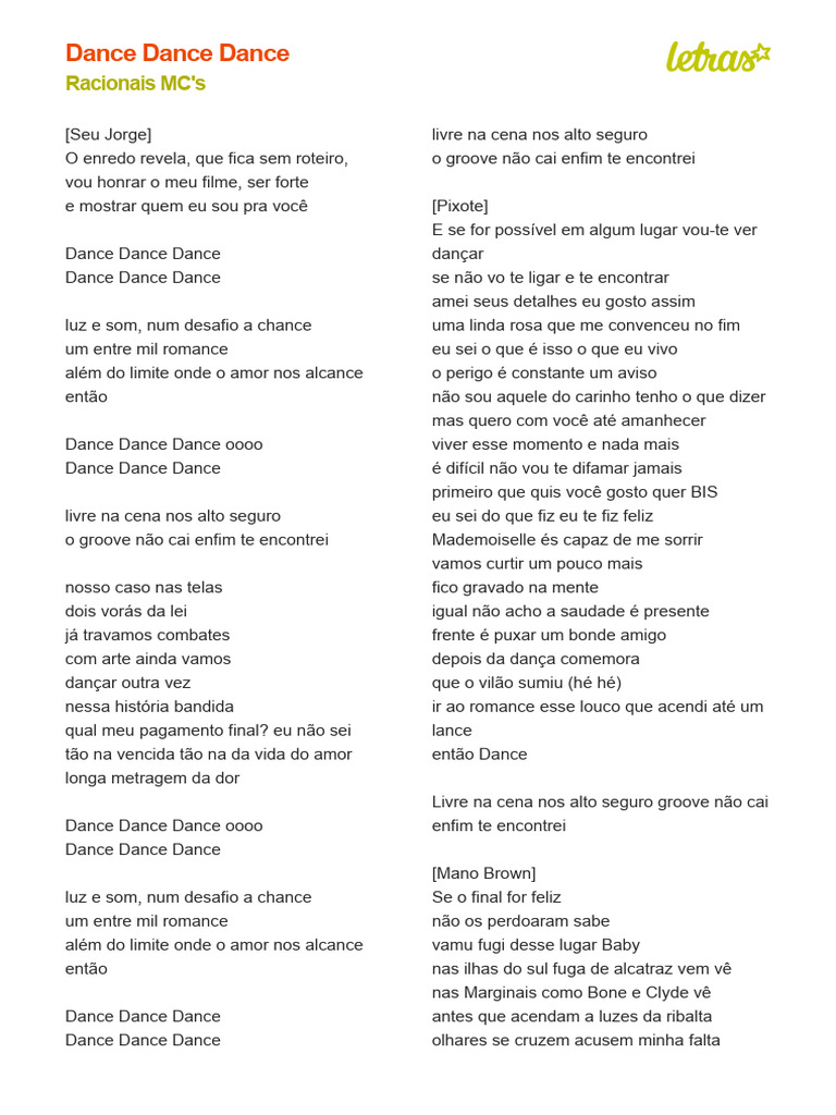 Letras de 