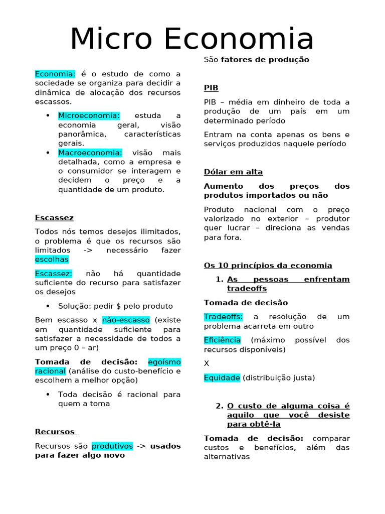 Fundamentos da Microeconomia | PDF | Demanda | Economia
