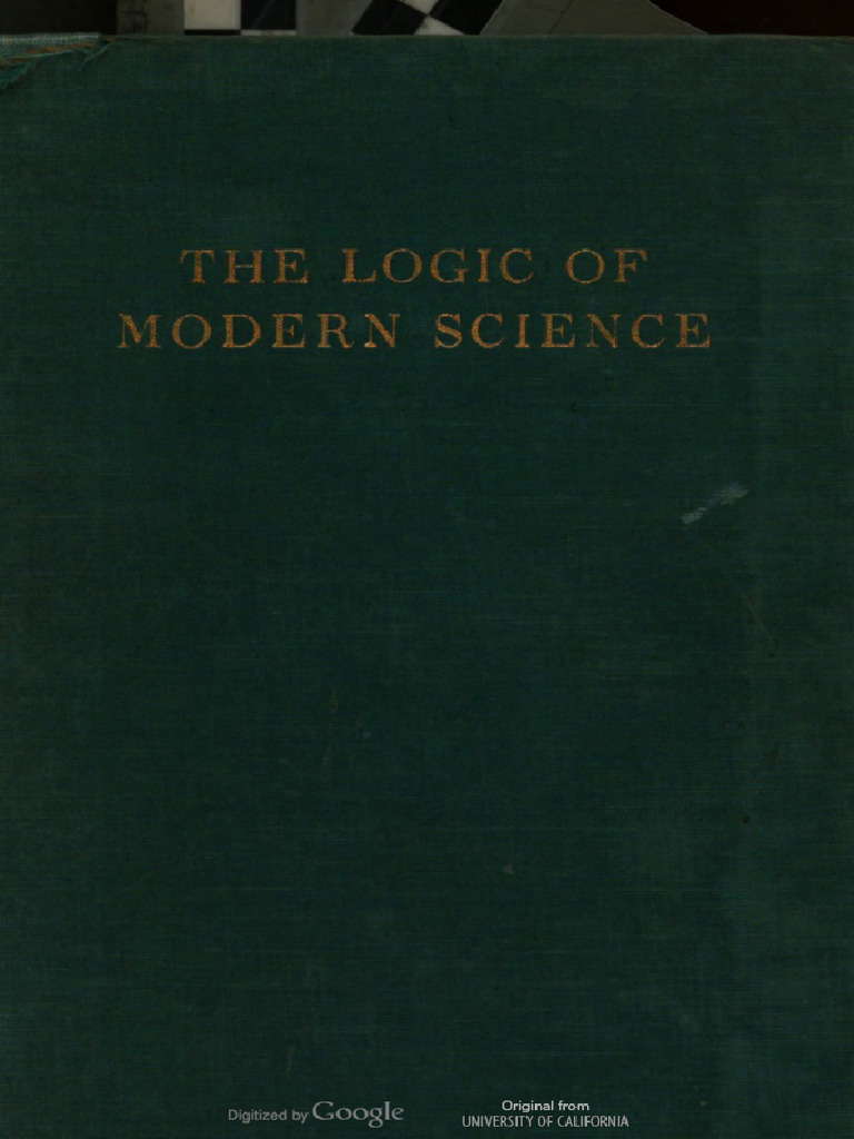 1953 KANTOR The Logic of Modern Science | PDF