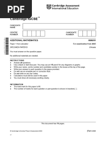 Set B_Paper1_QP_0606_y25
