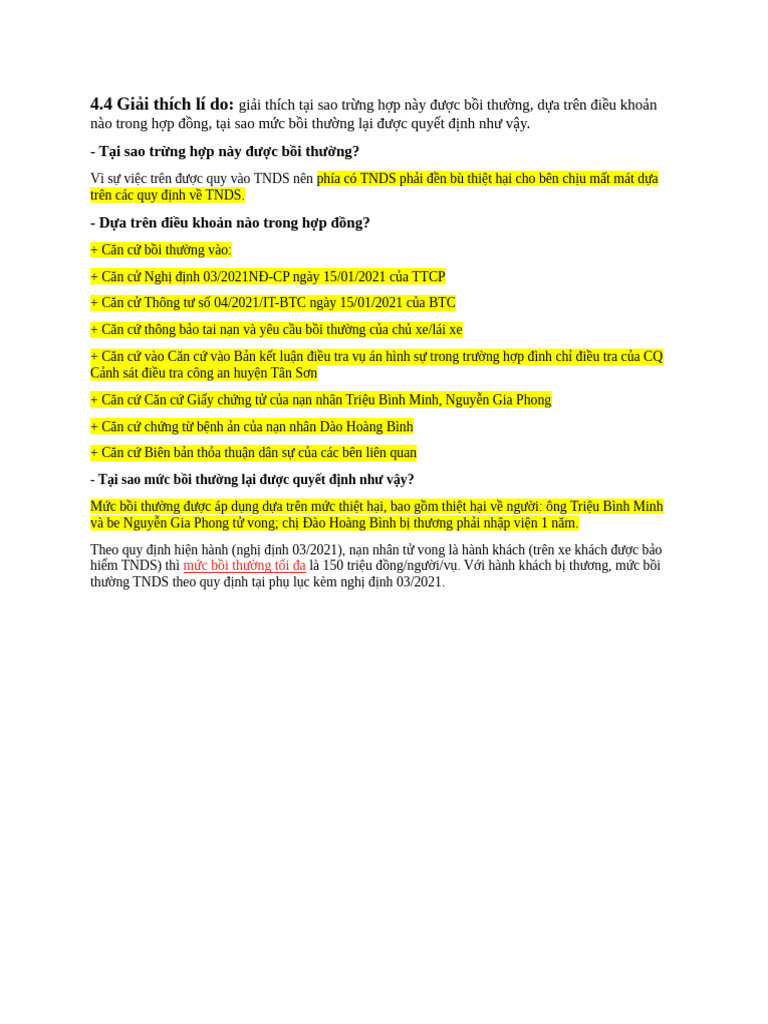 4.4 Giai Thich Li Do | PDF
