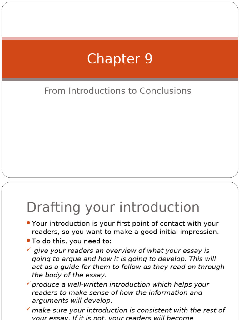Crafting Effective Essay Introductions | PDF | Essays | Argument