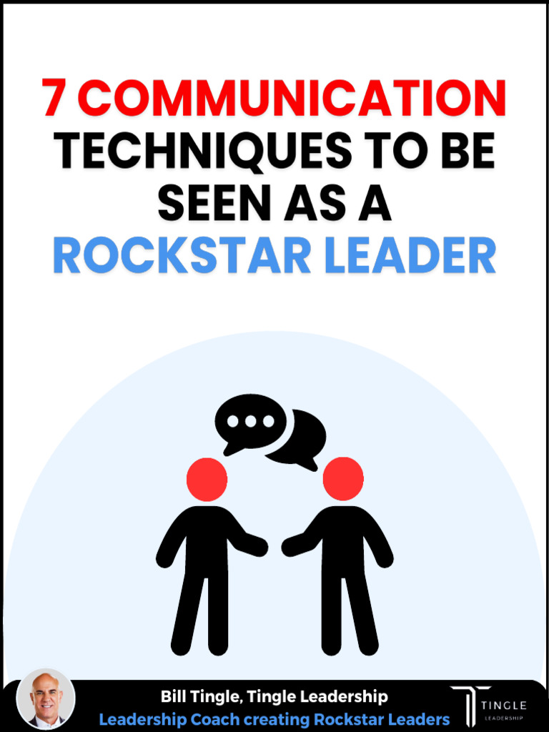 7 Techniques To Be A Rockstar Leader | PDF