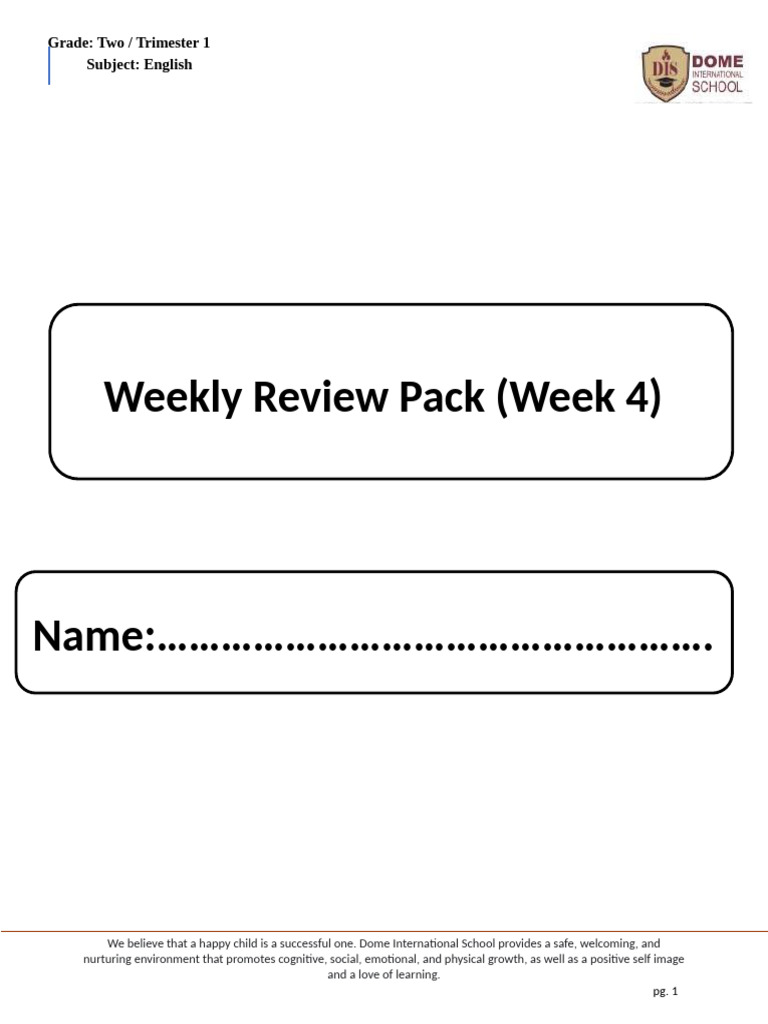 Review Pack W4 | PDF | Psychology | Learning