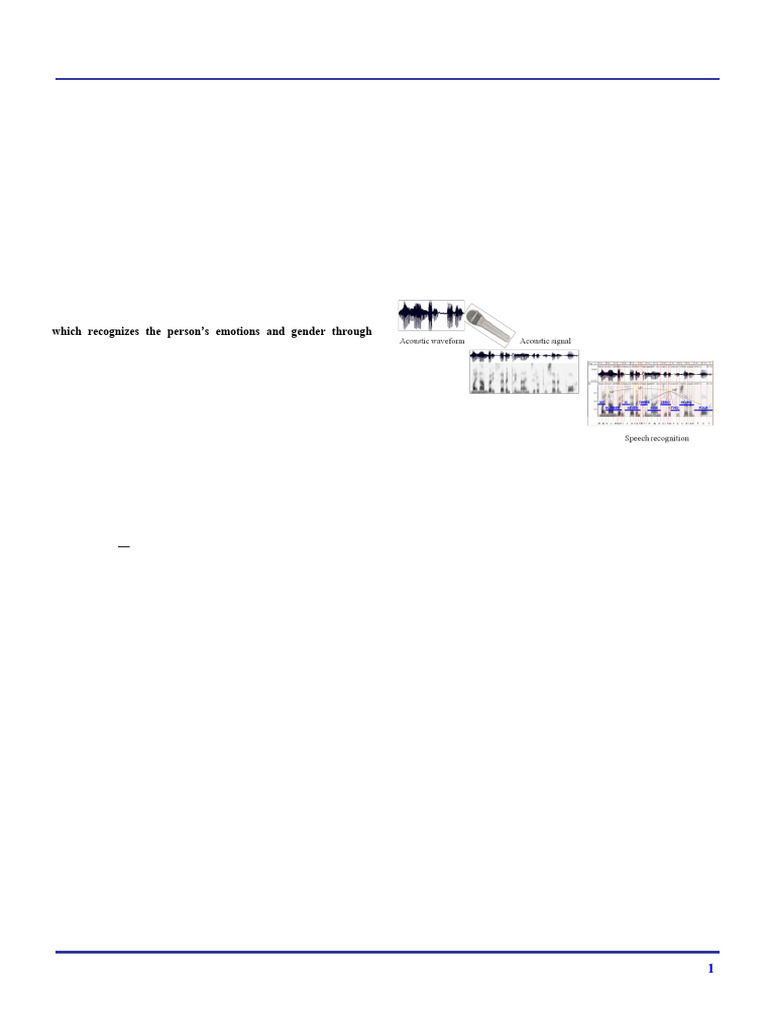 Emotion and Gender Recognition via Speech | PDF | Fuzzy Logic | Support ...