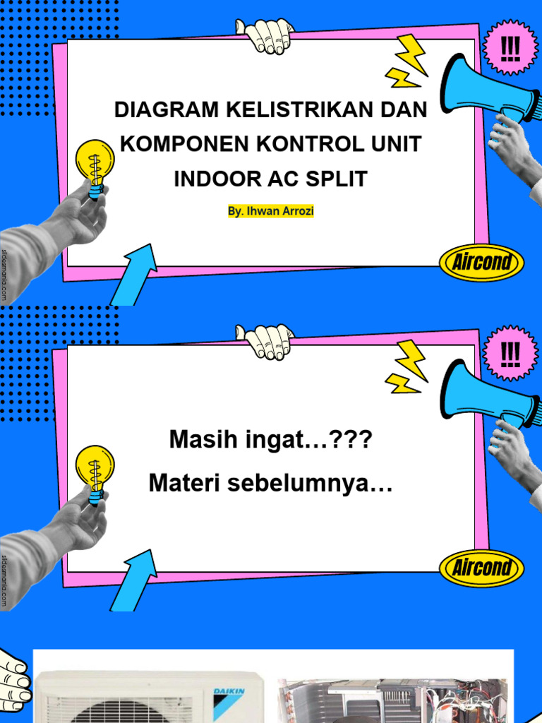 Diagram Kelistrikan AC Split Indoor | PDF