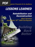 Download Lessons Learned Rehabilitation and Reconstruction West Sumatra September 30th 2009 Earthquake Building Back Better - Dr Sugimin Pranoto  Co-Authors by IT_Sumbar SN81430193 doc pdf