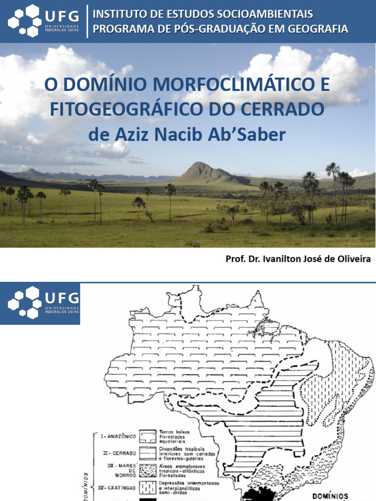 2022 - Aula 05 - Dominio Morfoclimatico e Fitogeografico Do Cerrado ...
