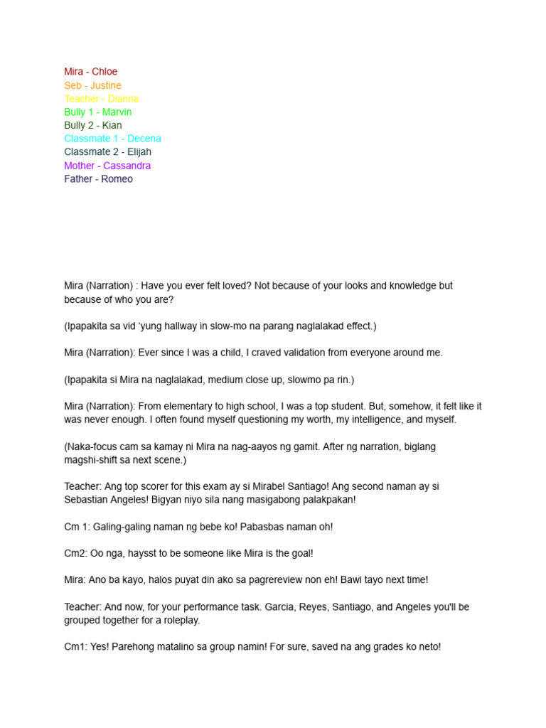 High School Struggles & Growth | PDF