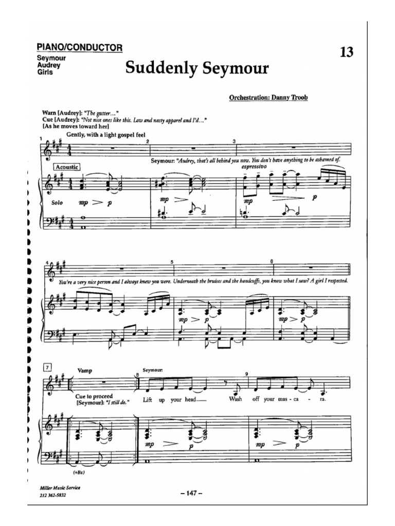 Suddenly - Seymour 2 | PDF