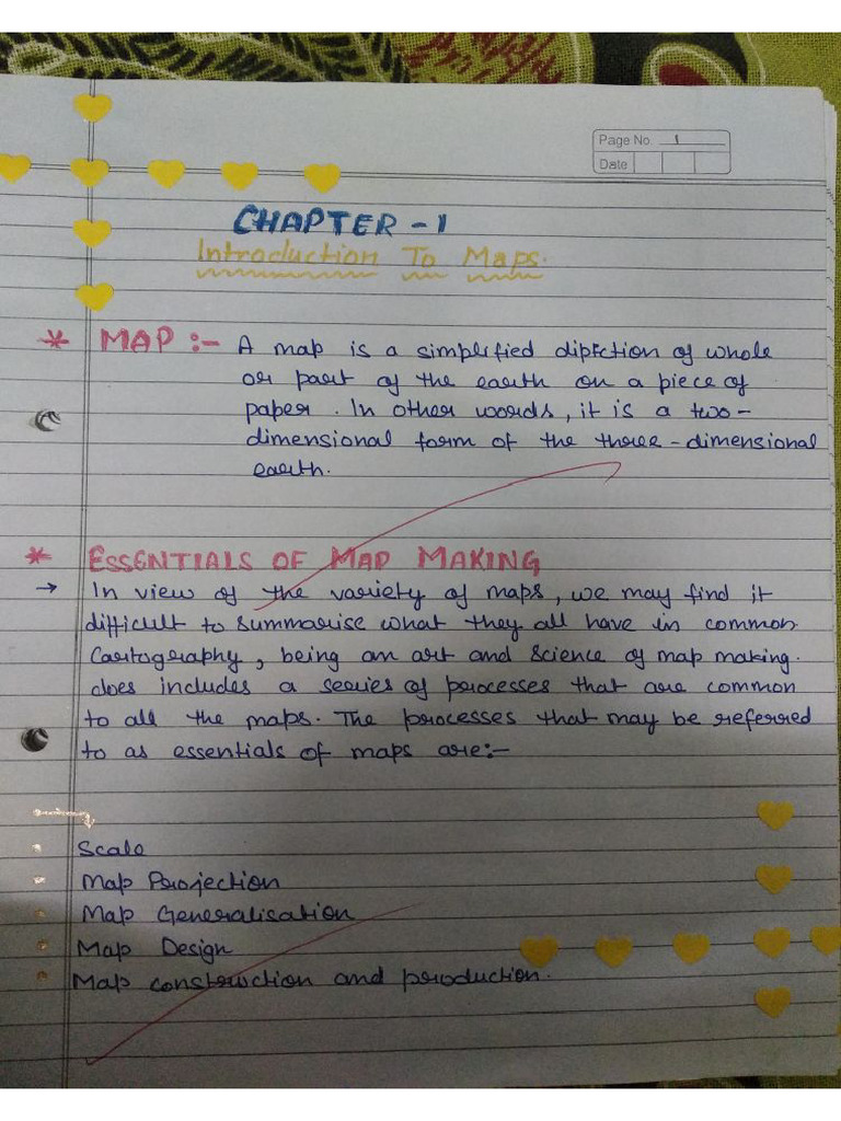 Ch-1Introduction To Map | PDF