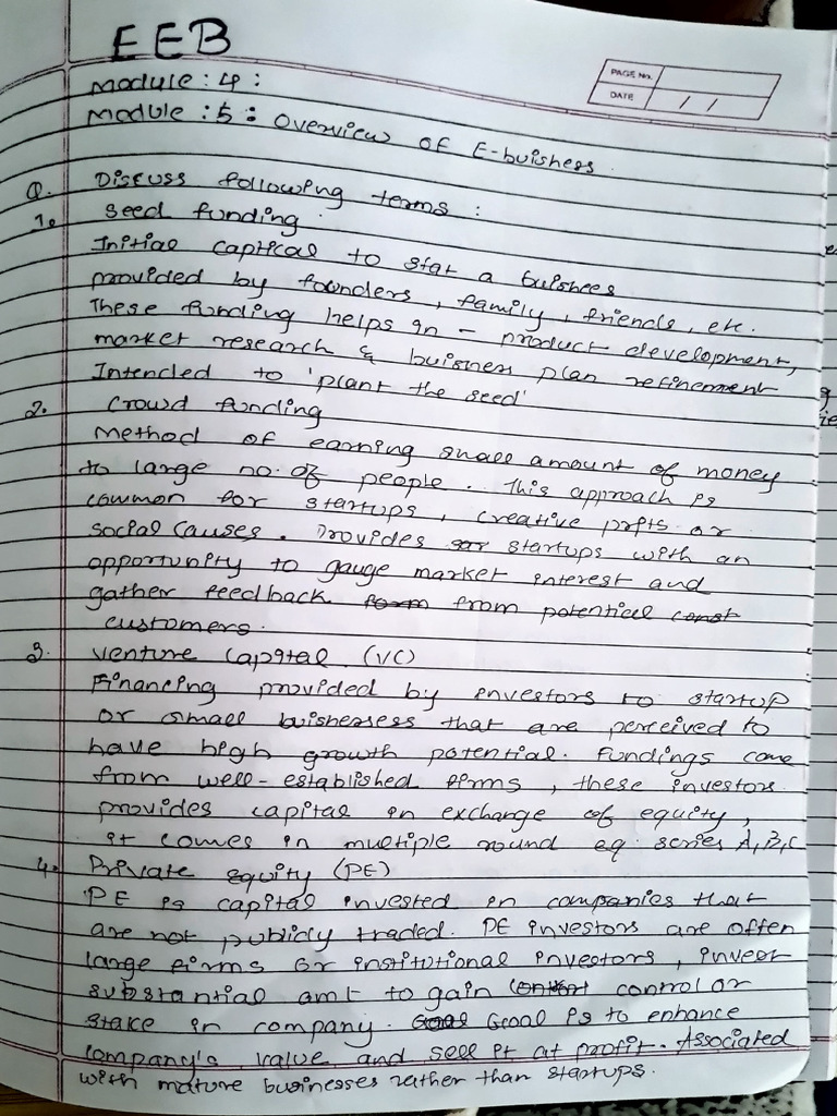 Mod 4, 5 Eeb Ans | PDF
