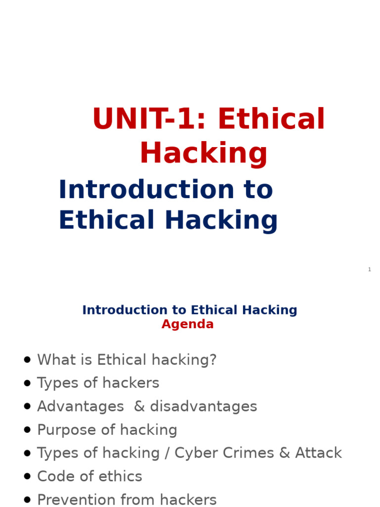 Ethical Hacking: Pros and Cons | PDF | Cybercrime | Security Hacker