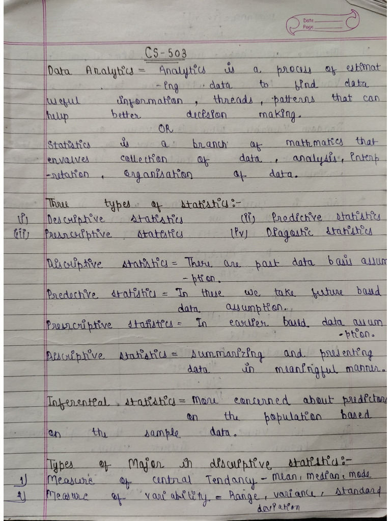 Unit 1 2 Data Analytics Pdf