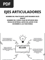 Ejes Articuladores de la NEM 2025 | PDF