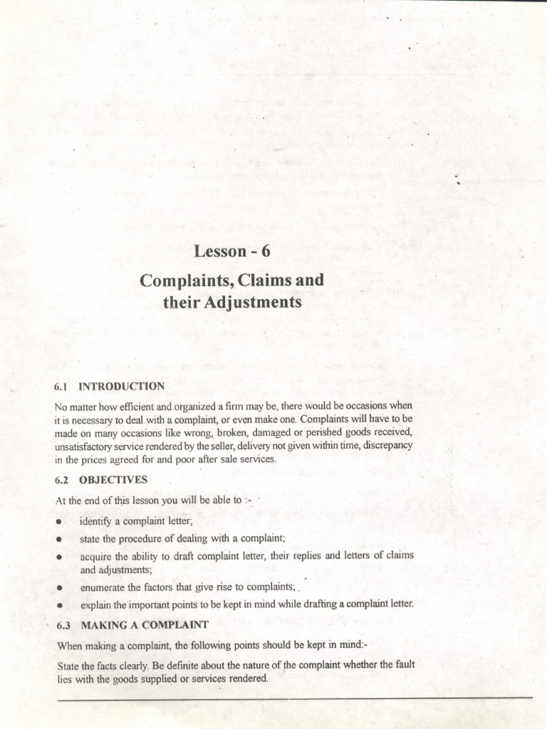 Lesson - 6 | PDF