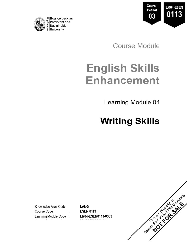 Writing Skills for Literature Reviews | PDF | Learning | Citation
