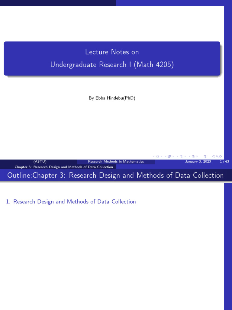 chapter-3 | PDF | Sampling (Statistics) | Qualitative Research