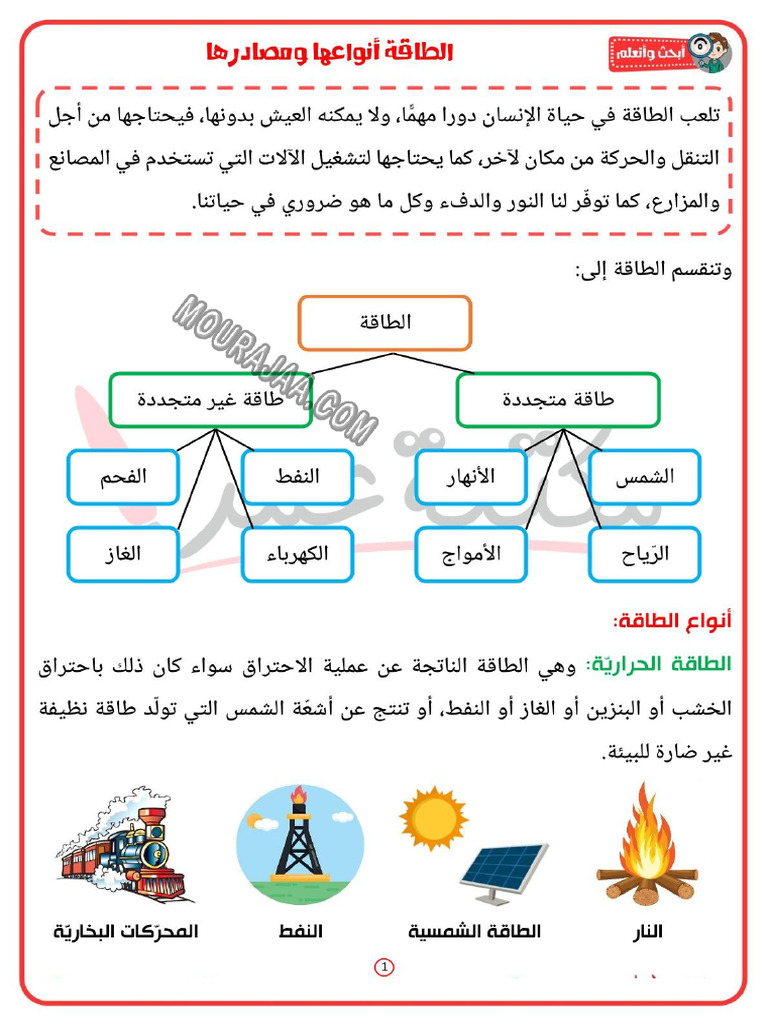 الطاقة_انواعها_و_مصادرها_2022 | PDF