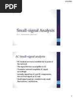 Download Lecture 3 - Small Signal Analysis 2 Spp PDF by Aids Sumalde SN81437188 doc pdf