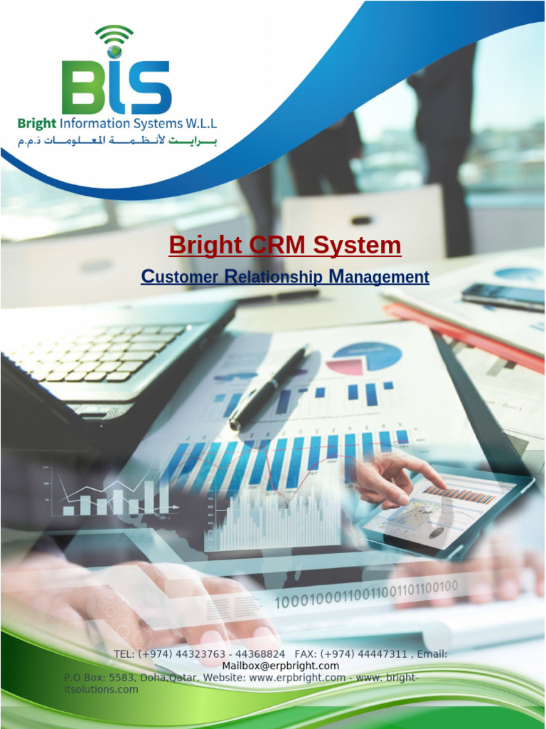 Bright CRM System: Ustomer Elationship Anagement | PDF | Websites ...