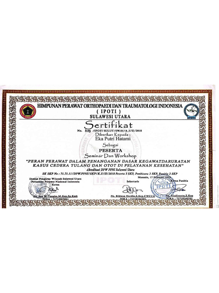 Seminar&wrkshop Ipoti | PDF