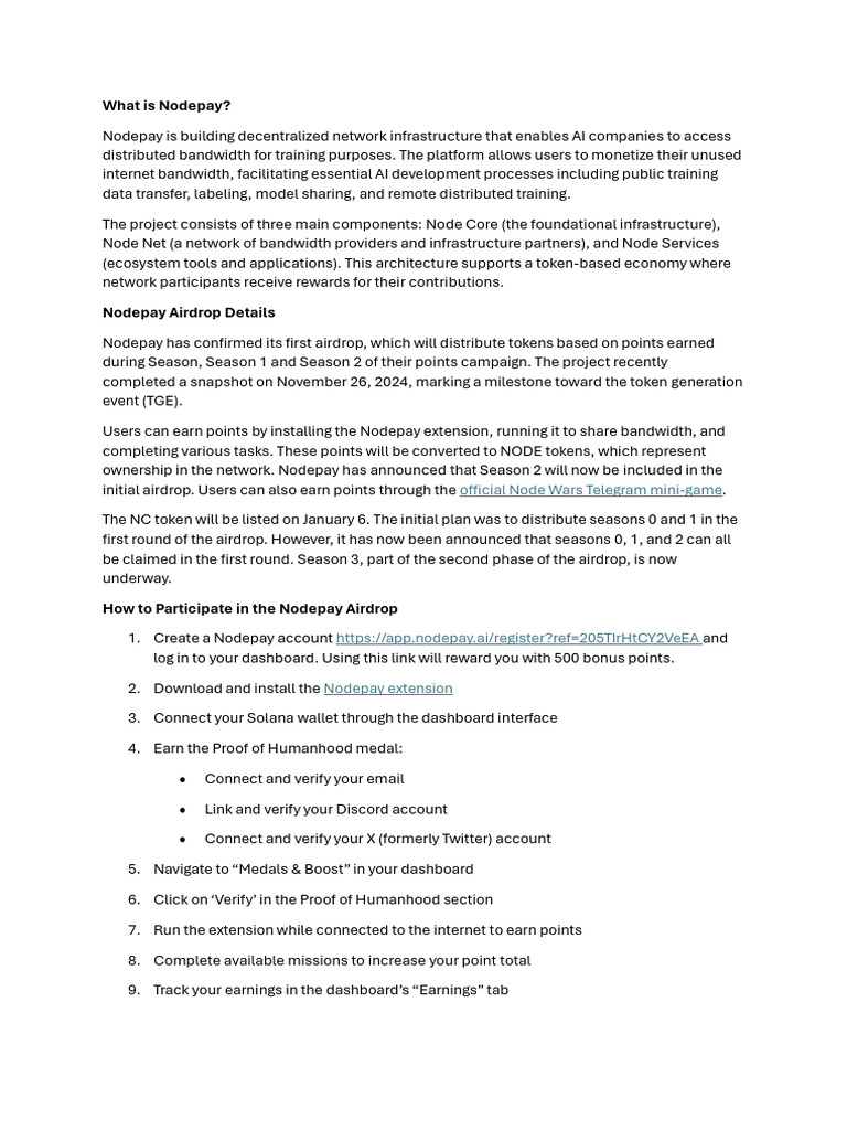 NODEPAY | PDF | Internet | Computer Network