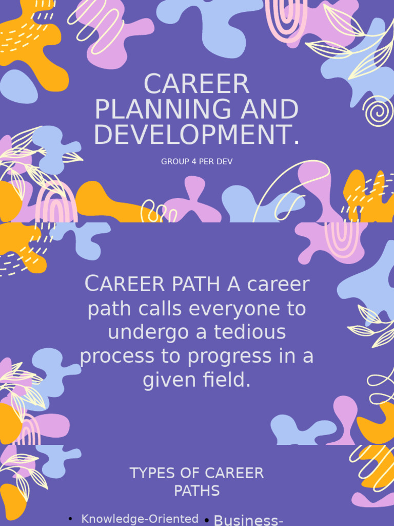 Career Planning and Development Guide | PDF | Mentorship | Goal