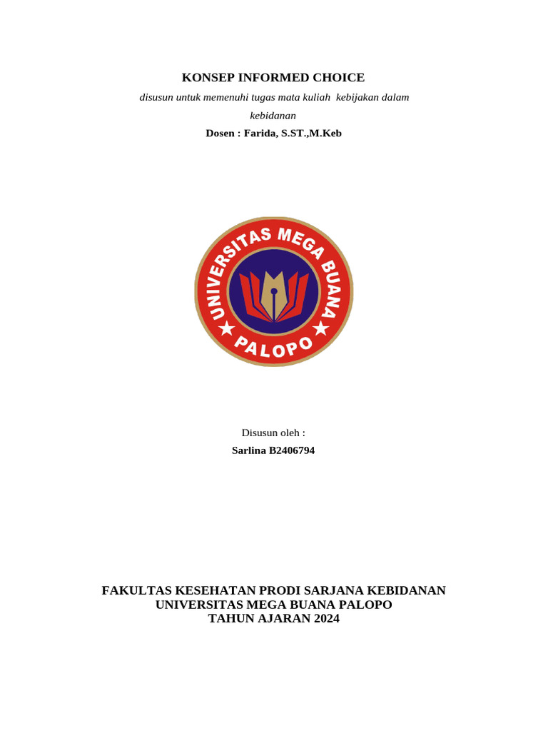 Memahami Informed Choice dalam Kebidanan | PDF