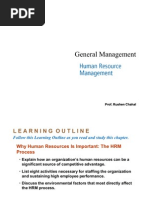 General Management - Human Resource Management