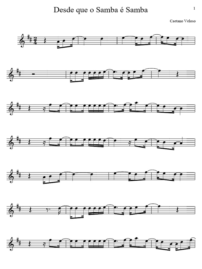 Desde Que o Samba É Samba | PDF
