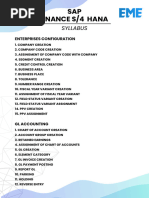 SAP Document Types Overview | PDF | Finance & Money Management
