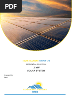 Solar Installation Quotation Template | PDF