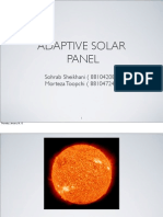 Adaptive Solar Panel