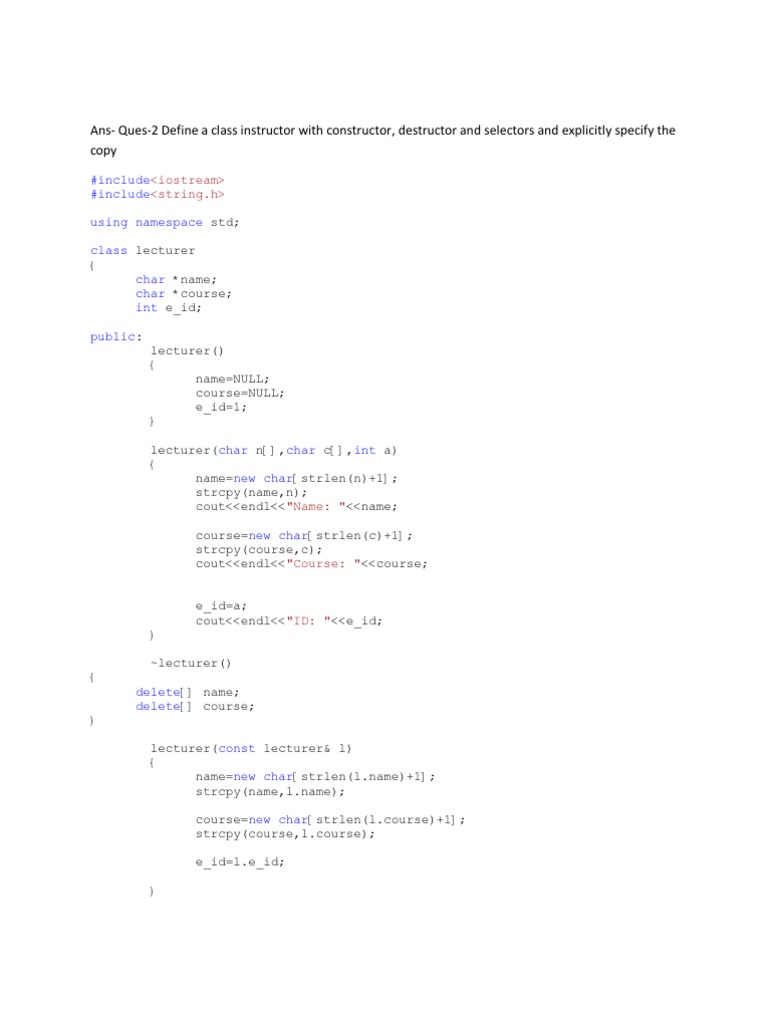 C Attribute Constructor Overview | PDF