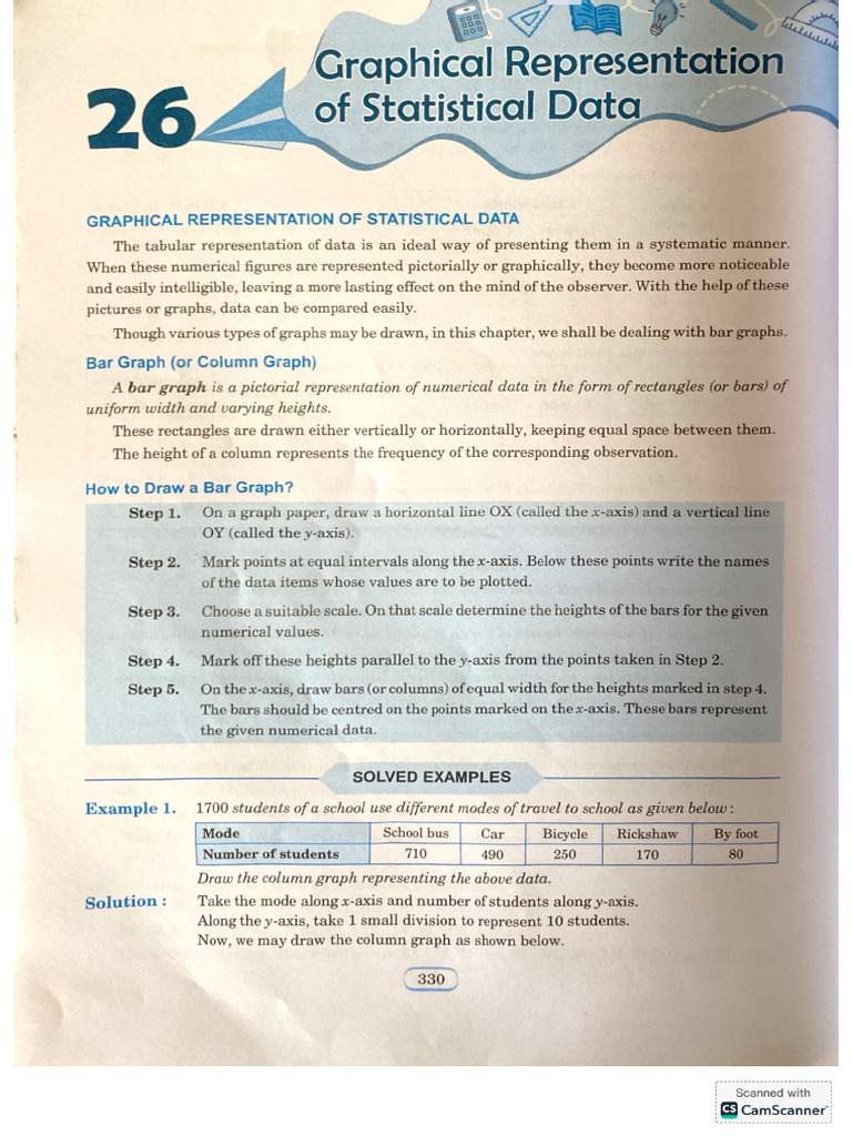 Graphical Representation of Statistical | PDF