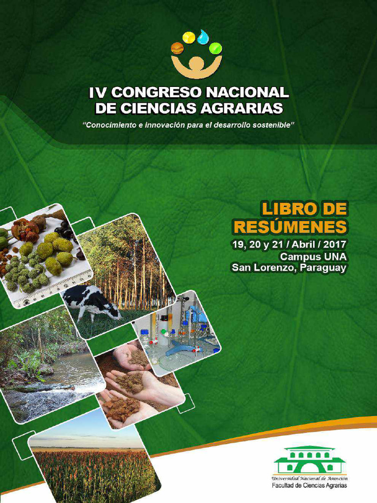 IV Congreso Nacional de Ciencias Agrarias | PDF | Sustentabilidad ...