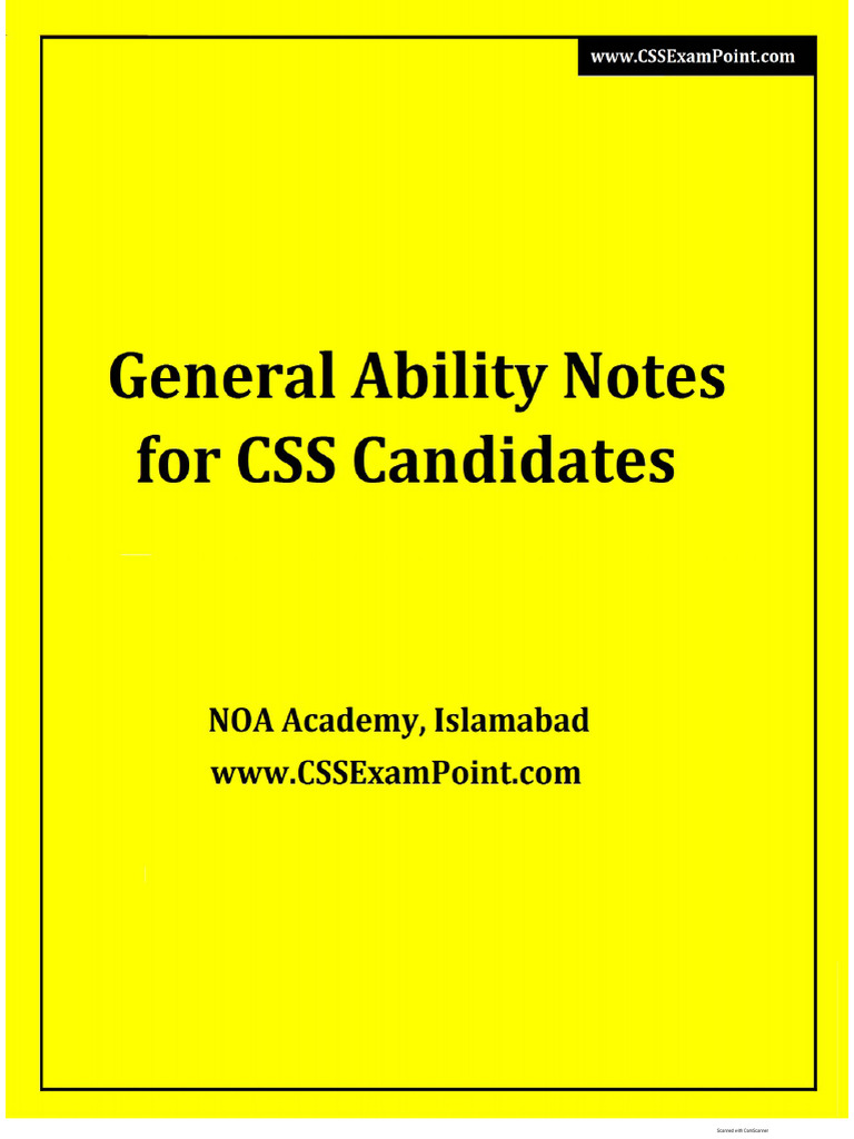 Noa Gsa Notes | PDF
