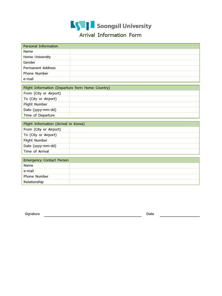 5. Arrival Information | PDF