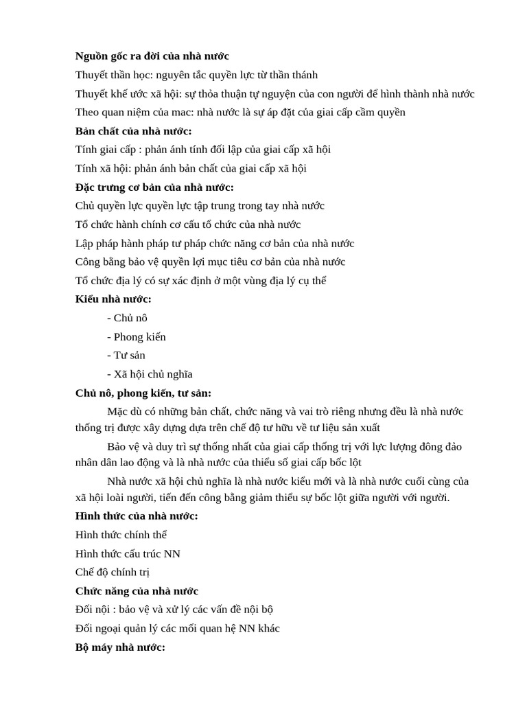 Ôn PLDC | PDF