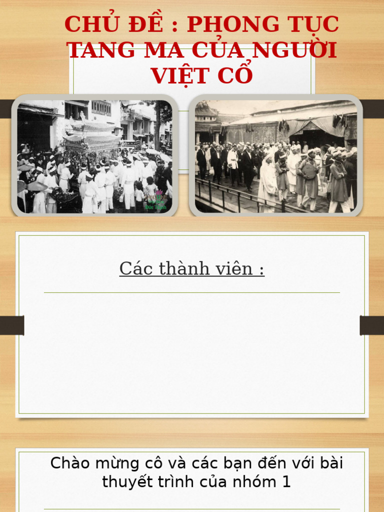Nhóm 1 Phong tục tang ma của người Việt Cổ | PDF