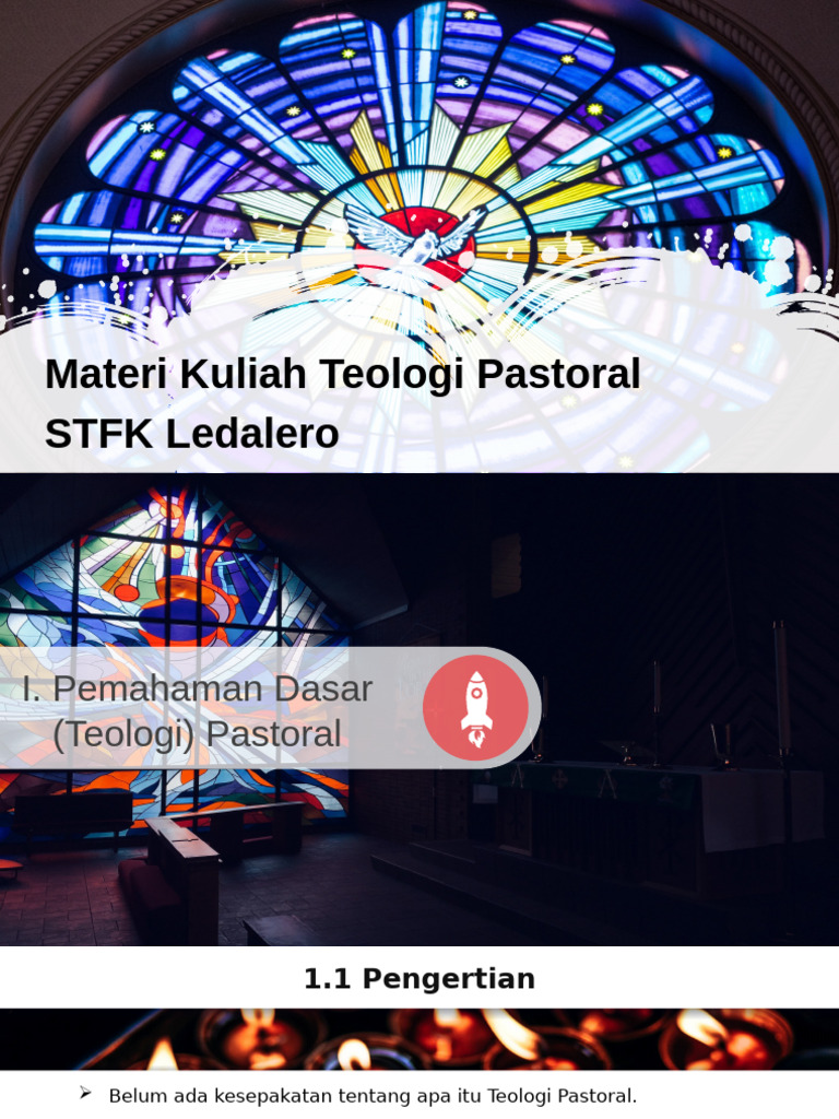 Materi Kuliah Teologi Pastoral STFK | PDF