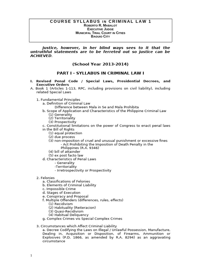 Crim Law | PDF | Criminal Law | Crimes