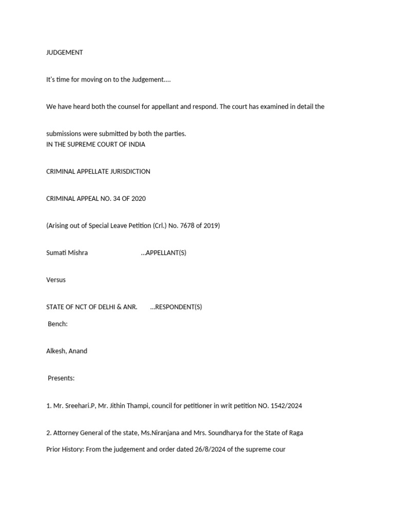 Supreme Court Ruling on Juvenile Trial | PDF | Murder | Appeal