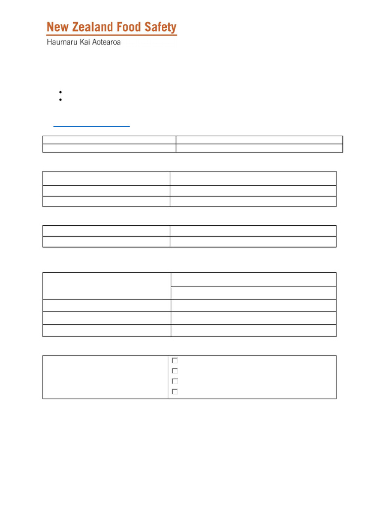 Food Recall Audit Form | PDF | Marketing | Business