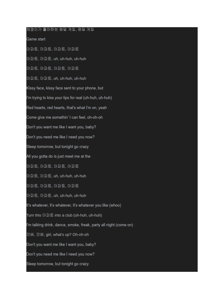 APT Lyric | PDF