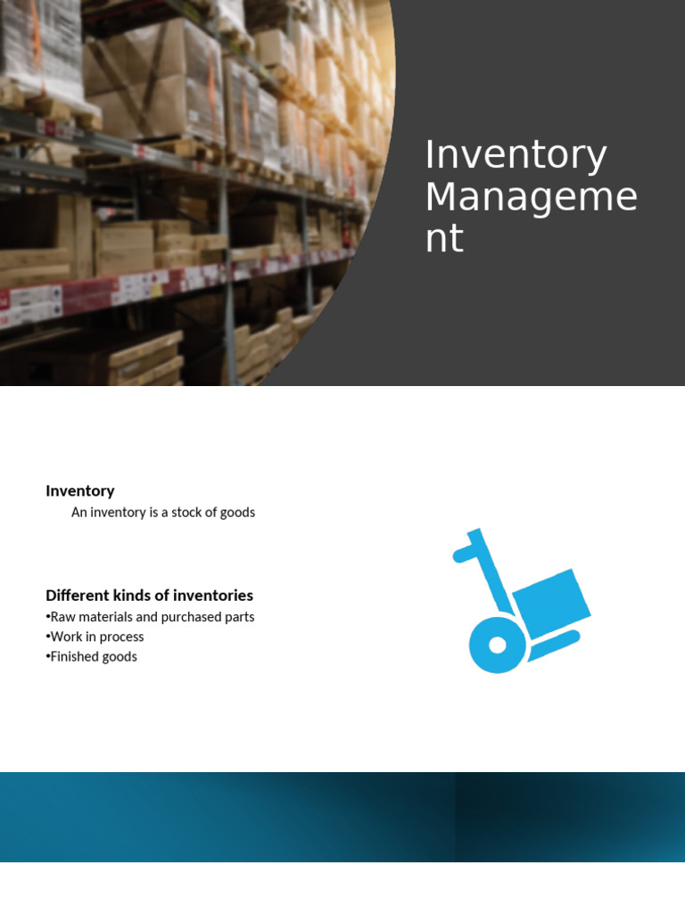 Inventory Management | PDF | Inventory | Economics