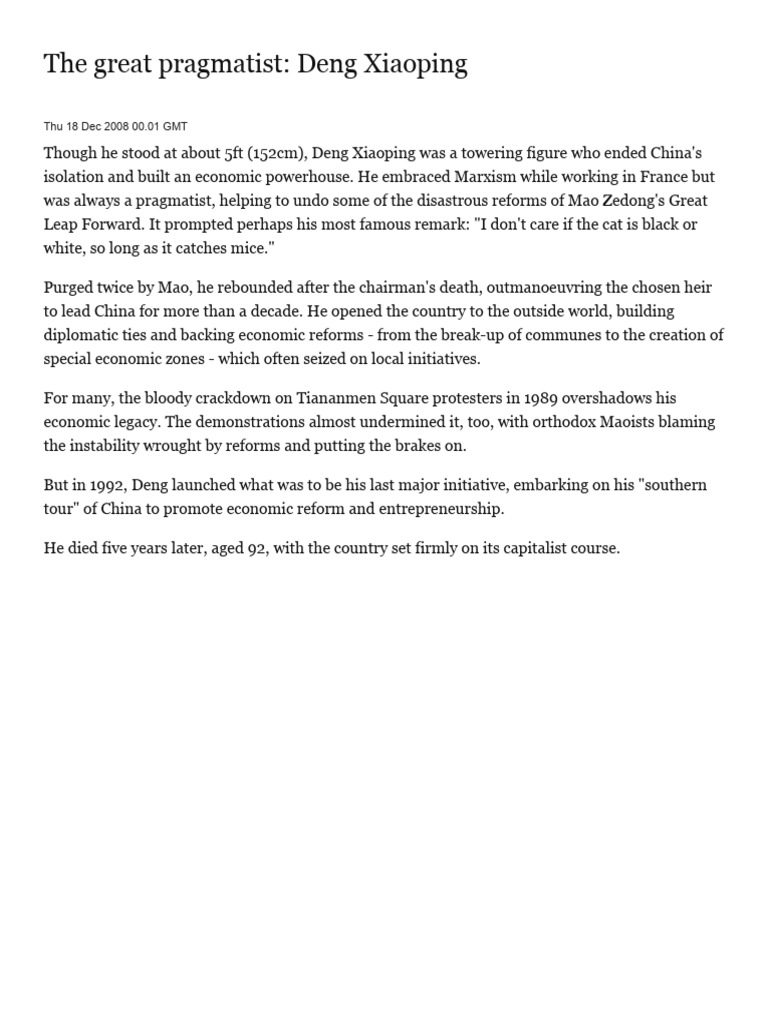 Great pragmatist pdf