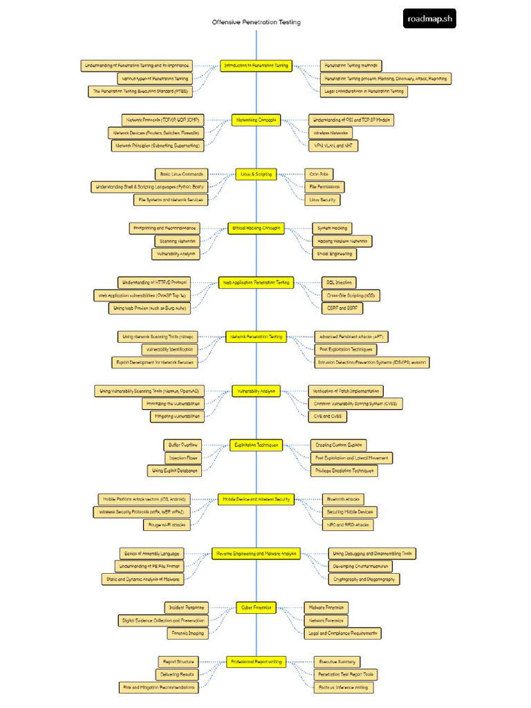 Offensive Penetration Testing-Roadmap | PDF