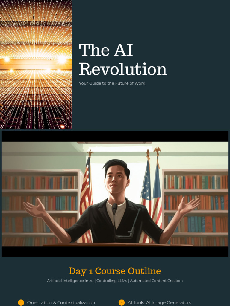 AI Revolution: Future Work Course Guide | PDF | Artificial Intelligence ...